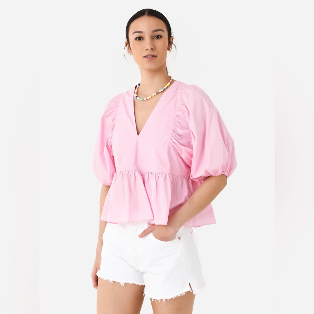 Hunter Bell Landry Top in Light Pink